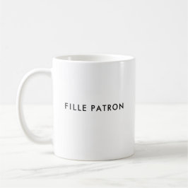 Fille Boss | Girl Boss | Tasse für den französisch