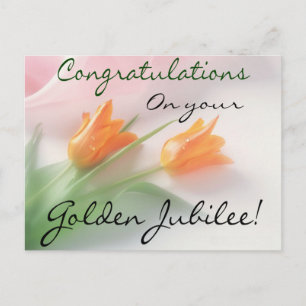 Fille catholique "Jubilé d'or" Cartes et cadeaux