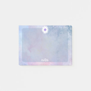 Fille couleur arc-en-ciel mignon moderne Post-It N