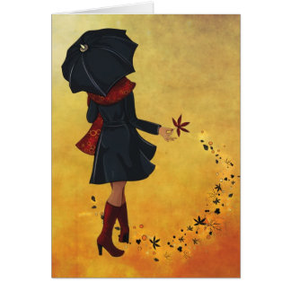 Fille d'automne