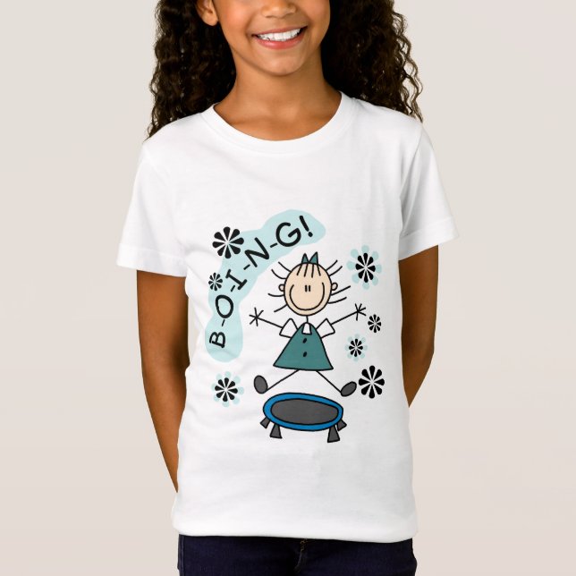 Fille de bâton sur le T-shirts et les cadeaux de (Devant)