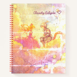 Fille de chat Princesse et chat Carnet spiral de c