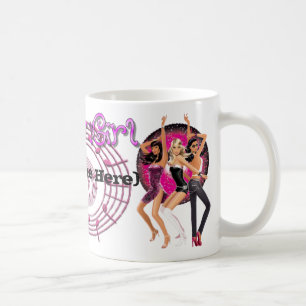 Fille de partie personnalisée - tasse