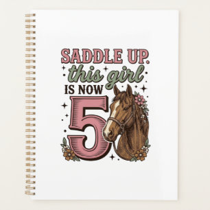 Fille de selle 5e anniversaire Cheval Chemise de c