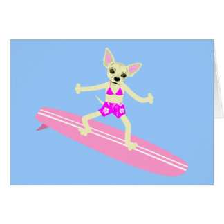 Fille de surfer de Longboard de chiwawa