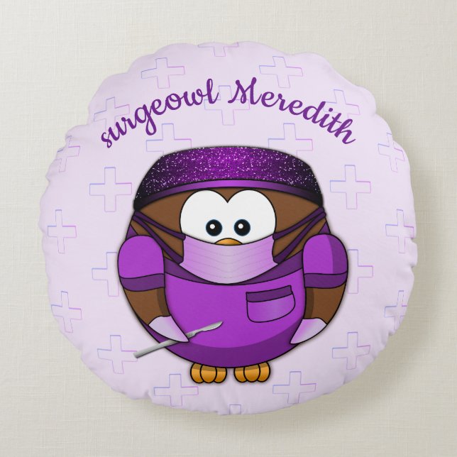 fille de surgeowl - coussin (Devant)