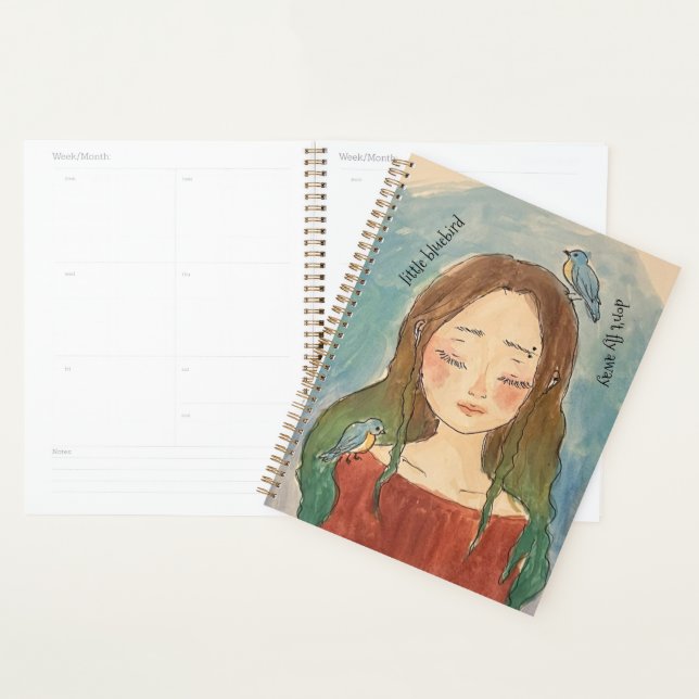 Fille des Merles Bleus N'envole Pas (Devant avec enveloppe)