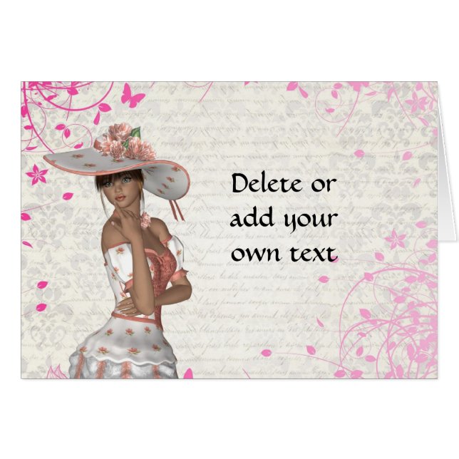 fille d'été rose (Devant Horizontal)