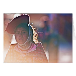 Fille d'Ollantaytambo