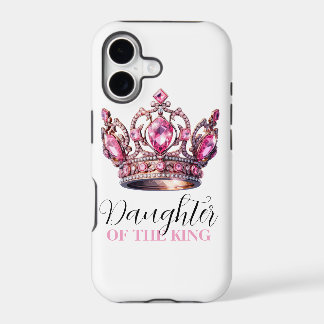 Fille du coque iphone de la Couronne de l'aquarell