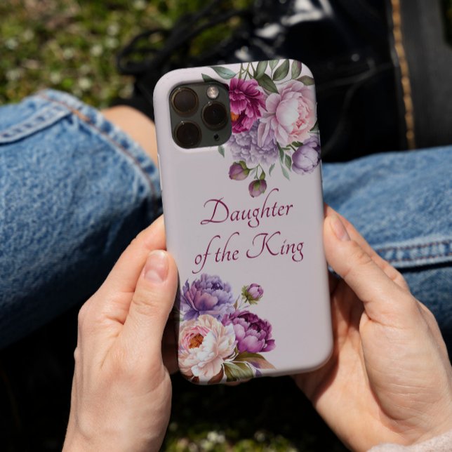 Fille du roi Floral iPhone / coque ipad (Daughter of the King Floral iPhone / iPad case)