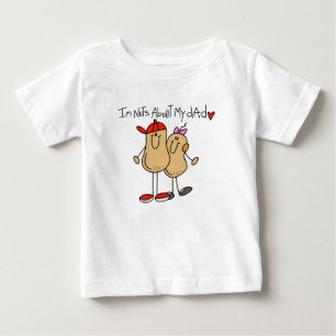 Fille - écrous au sujet de mon T-shirts et cadeau