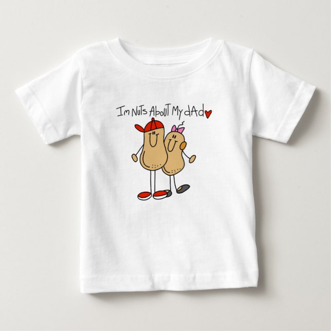 Fille - écrous au sujet de mon T-shirts et cadeaux (Devant)