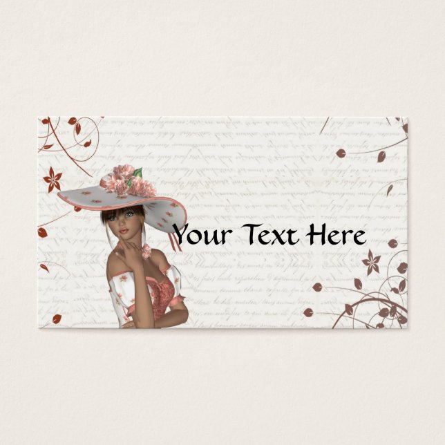 Fille en casquette d'été (Devant)