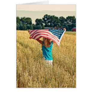 Fille En Merci De Champ De Blé