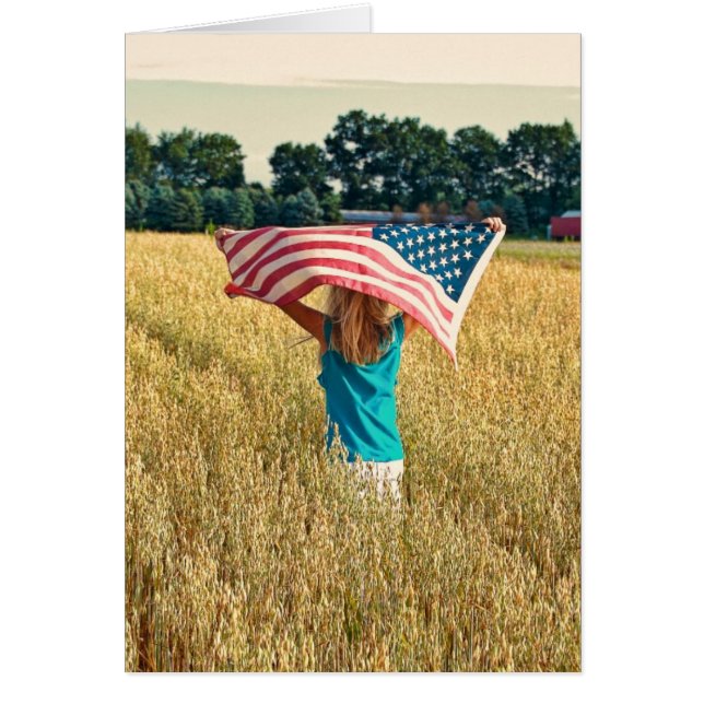 Fille En Merci De Champ De Blé (Devant)