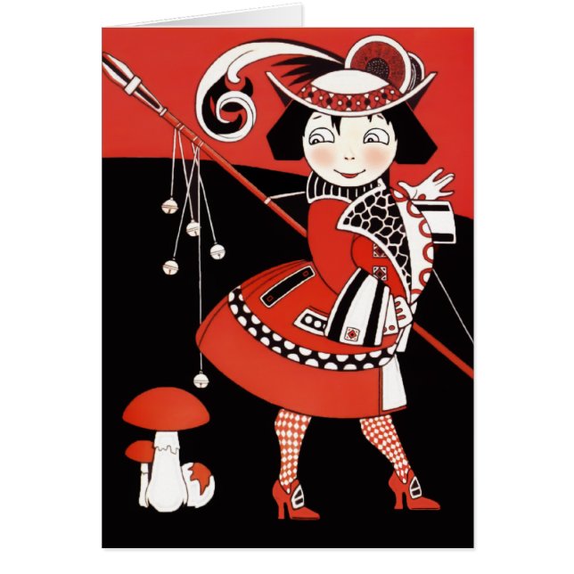 Fille en rouge (Devant)