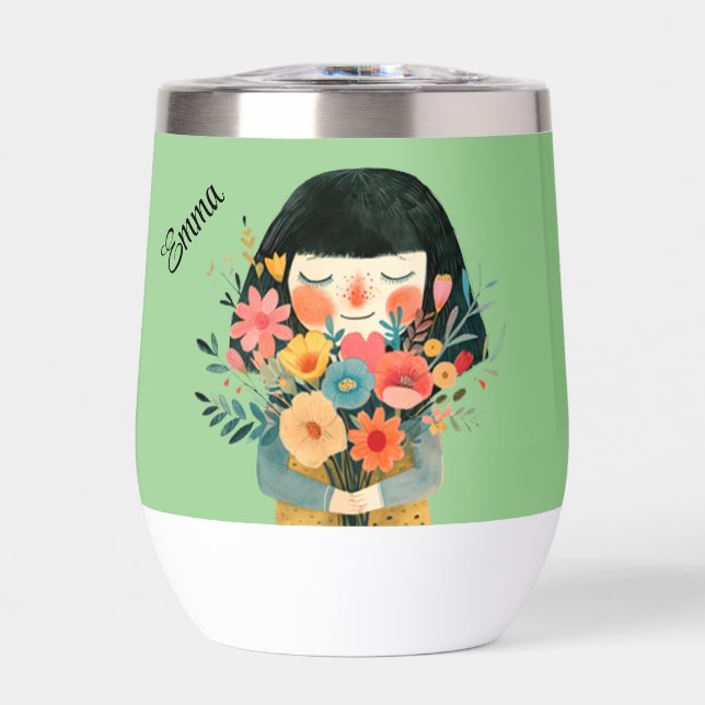 Fille & Fleurs Parfumées (Avant)