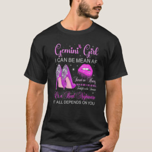 Fille Gemini Anniversaire talons hauts lèvres gout