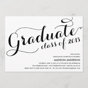 FILLE GRAD   2013 GRADUATION PARTY INVITATION