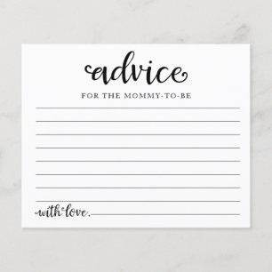 Fille Halloween Floral Baby shower cartes de conse