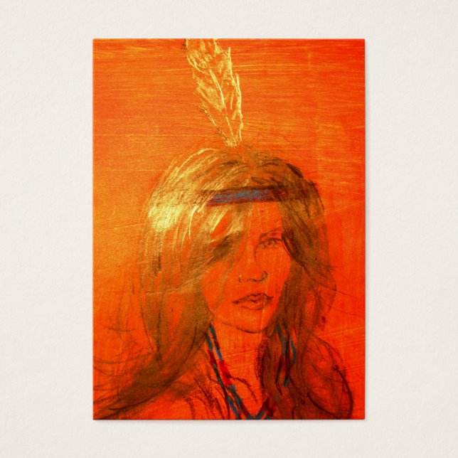fille indienne (Devant)