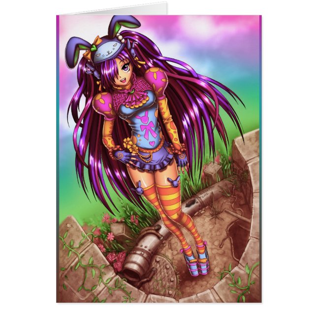 Fille japonaise d'Anime de mode (Devant)