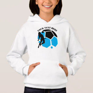 Fille Joueuse de Football Personnalisée, Cadeau d'