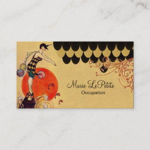 Fille nage ~ Carte de visite