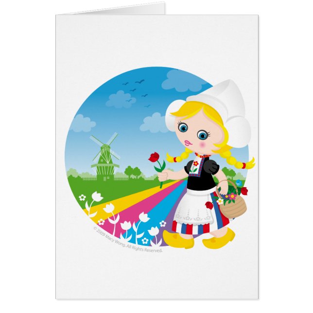 Fille néerlandaise (Devant)