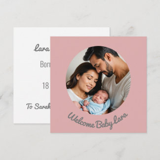 fille personnalisée rose, accueil faire-part de na