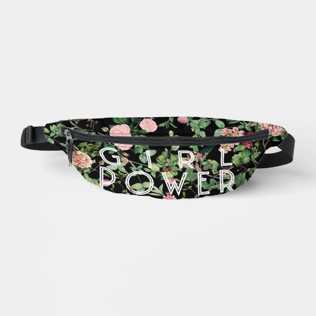 Fille Power Floral GRL PWR Print Cut Sew Fanny Pac (Recto)