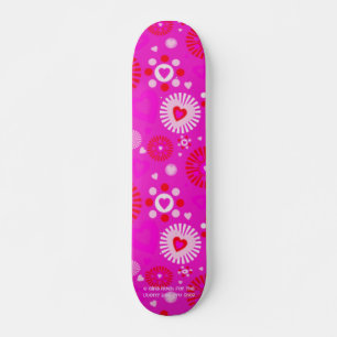 FILLE ROCK PRO SKATEBOARD - ROSE CHAUD FUCHSIA - H