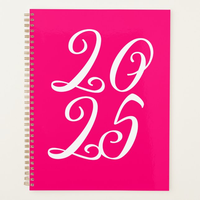 Fille rose chaud magenta personnalisé script migno (Devant)