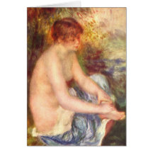 Fille s'asseyante - Pierre-Auguste Renoir