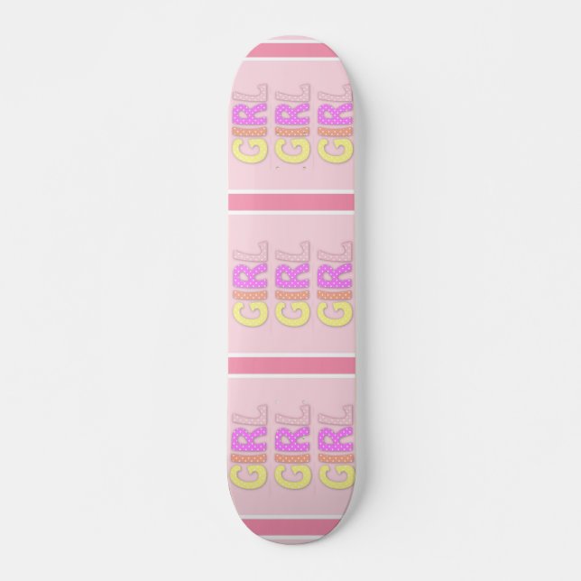 Fille Skateboard (Devant)