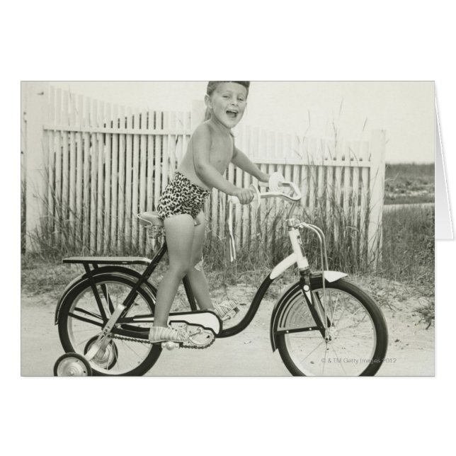 Fille vélo équitation (Devant horizontal)