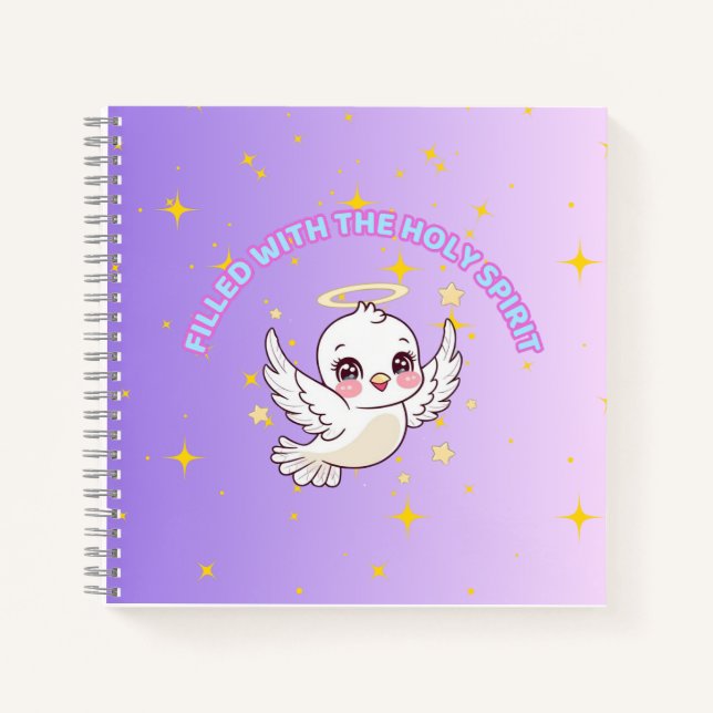 Filled with the holy spirit edition girls notizbuch (Vorderseite)