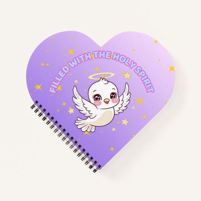 Filled with the holy spirit edition girls notizbuch (Vorderseite)