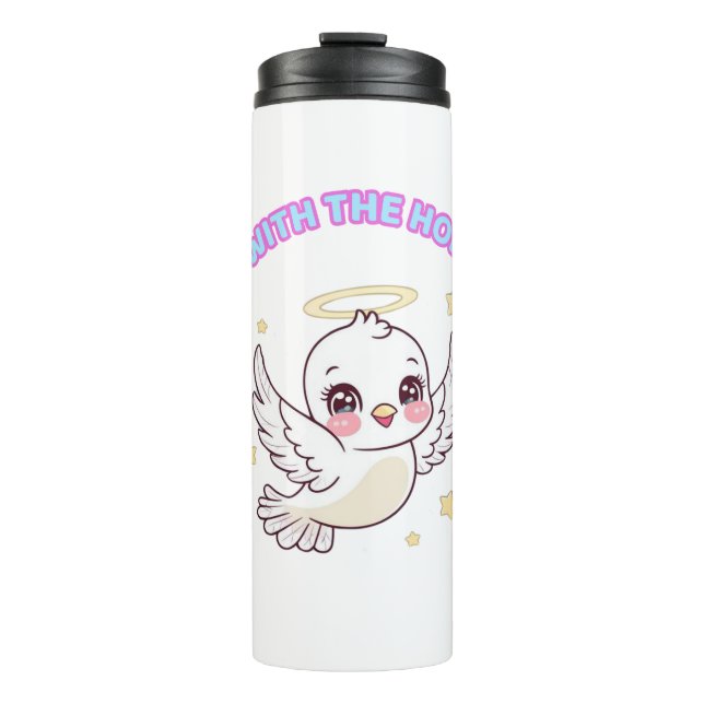 – “Filled with the Holy Spirit”Girls Edition Thermosbecher (Vorderseite)