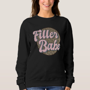 Filler Babe Medical Wellness-Center Leopard Kranke Sweatshirt