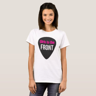 Filles au T-shirt avant de