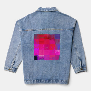 Filles aux rayons X Grille d'art de glitch Rose Ch