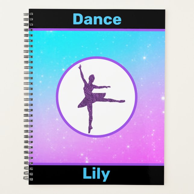 Filles Danse Pastel Personnalisé (Devant)