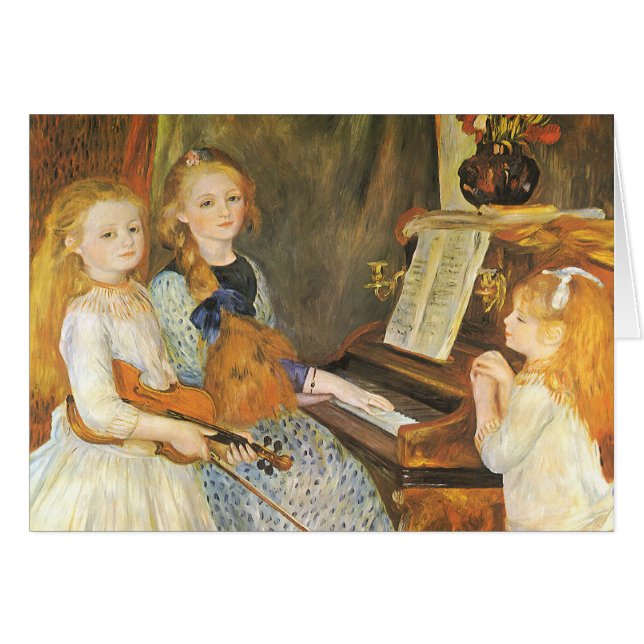 Filles de Catulle Mendes par Pierre Renoir (Devant horizontal)