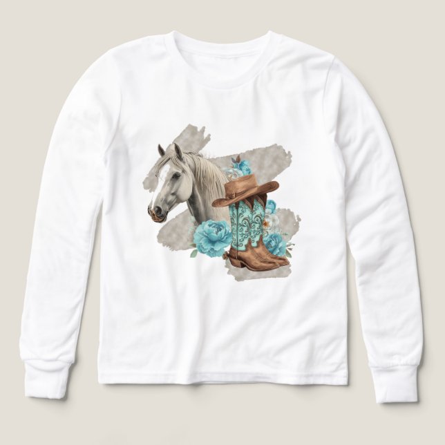 Filles de cheval occidental (Motif recto)