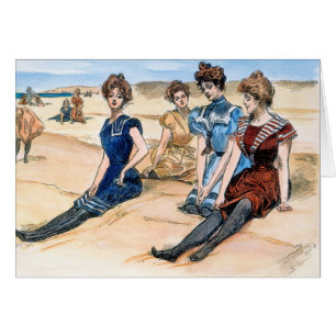 Filles de Gibson sur la plage, 1900