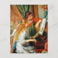 Filles de Renoir aux invitations de considérant de