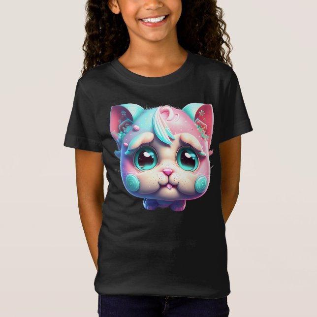 FILLES FINE JERSEY T-SHIRT (Devant)