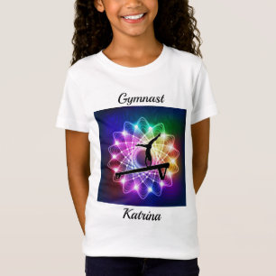 Filles Gymnastique Balance Pouce T-shirt personnal